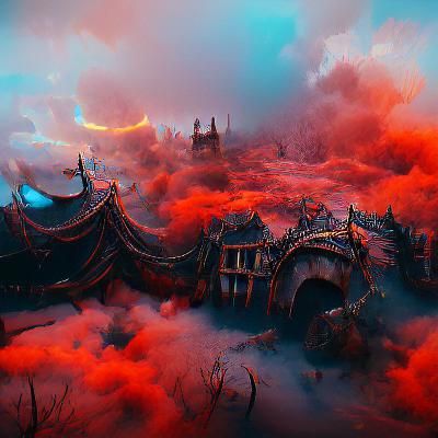 Emergence from Darkness: Fantasy Concept Art