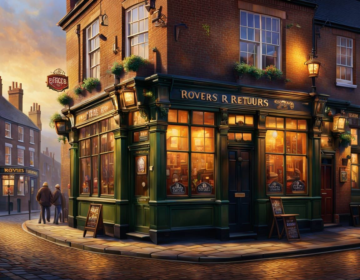 Rovers Return Pub from Coronation Street