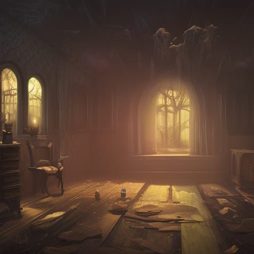 Inside Haunted House