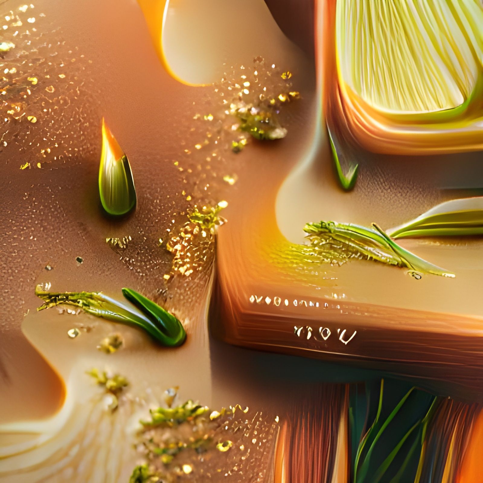 Abstract Earth Beauty in Digital 8K Render