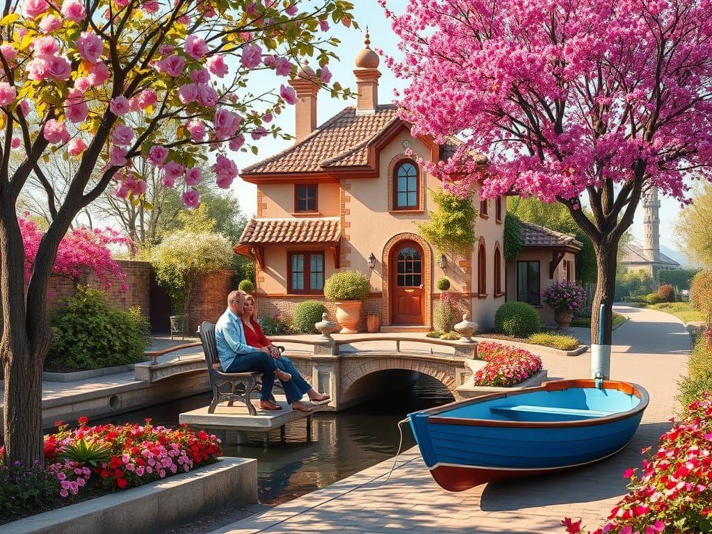 Exotic Mansion with European and Ottoman Influences Amidst a...