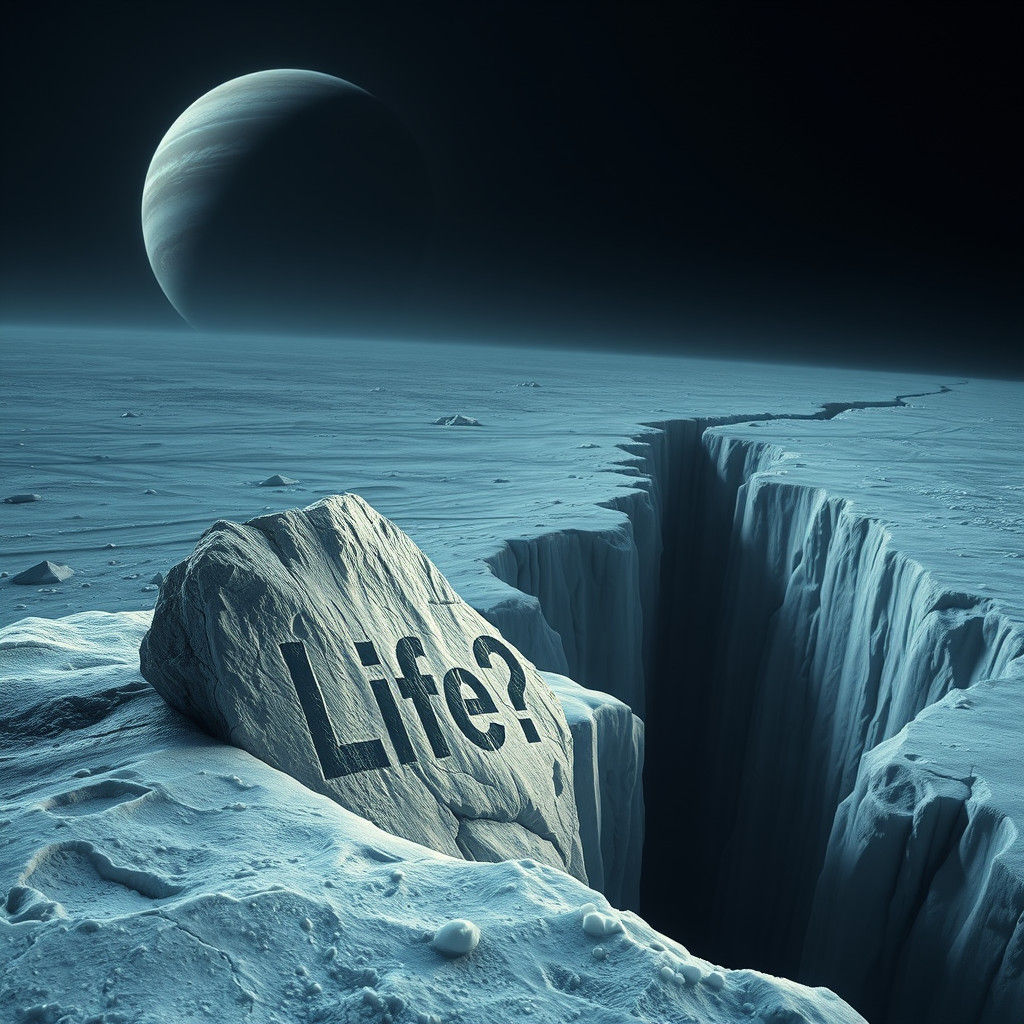 Europa: Icy Surface Asks the Question of Life