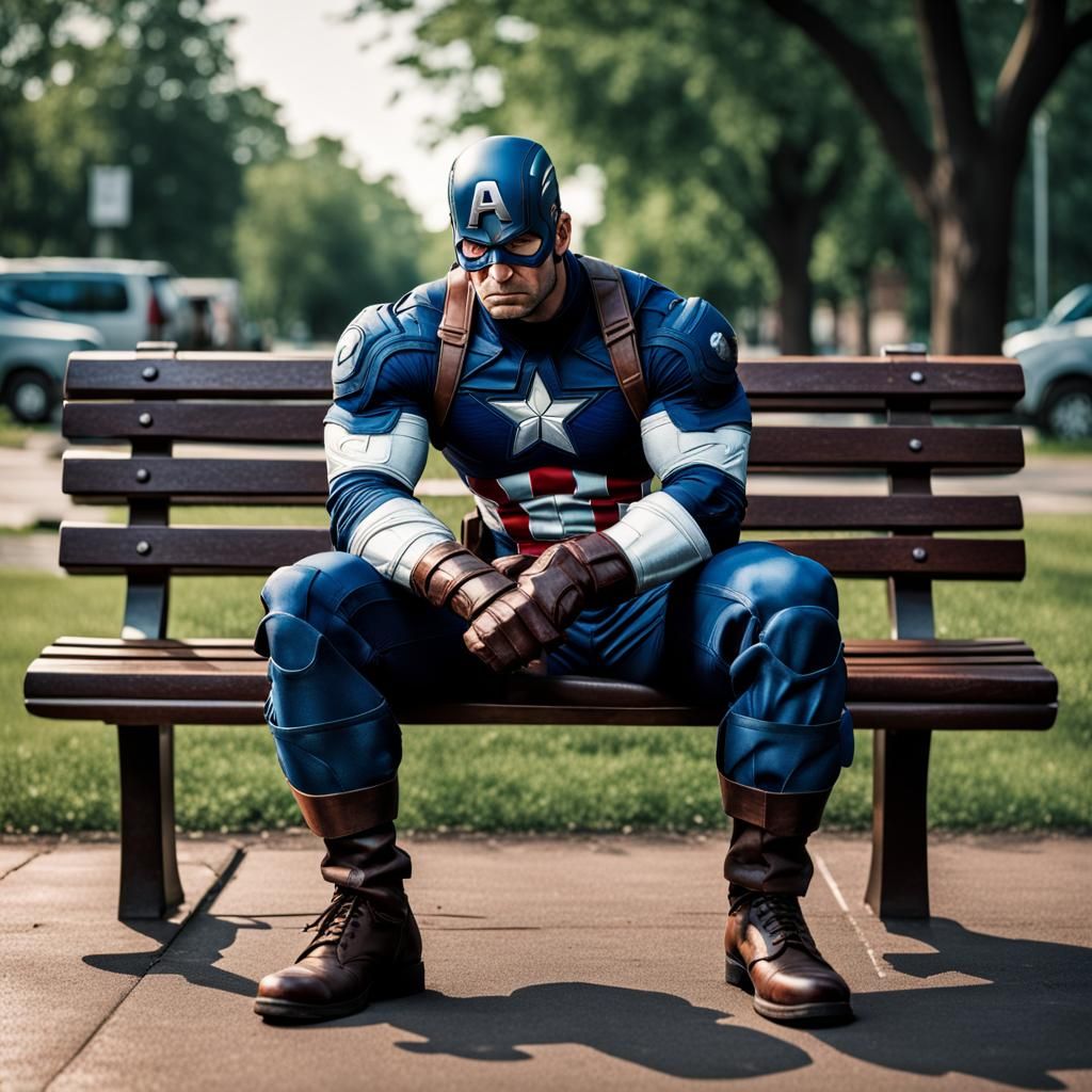 Captain America: Sadness and Thoughtfulness After Work