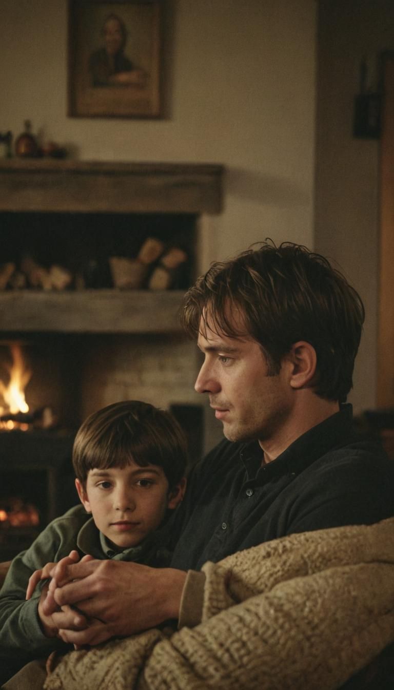 Father and Son: A Quiet Cinematic Moment