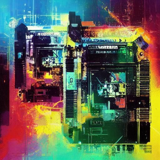 Abstract Album Art: Reality as Vector, Sienkiewicz Style