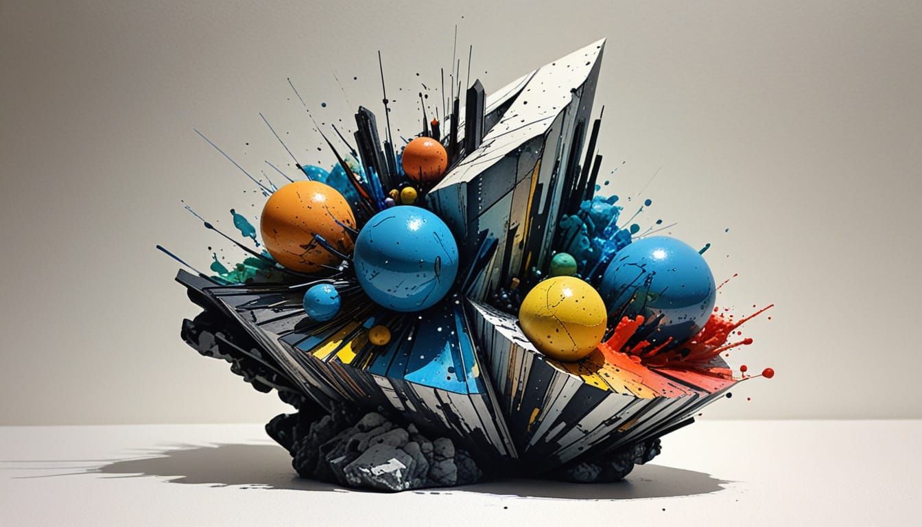 Breathtaking Surreal Abstract Sculpture Masterpiece