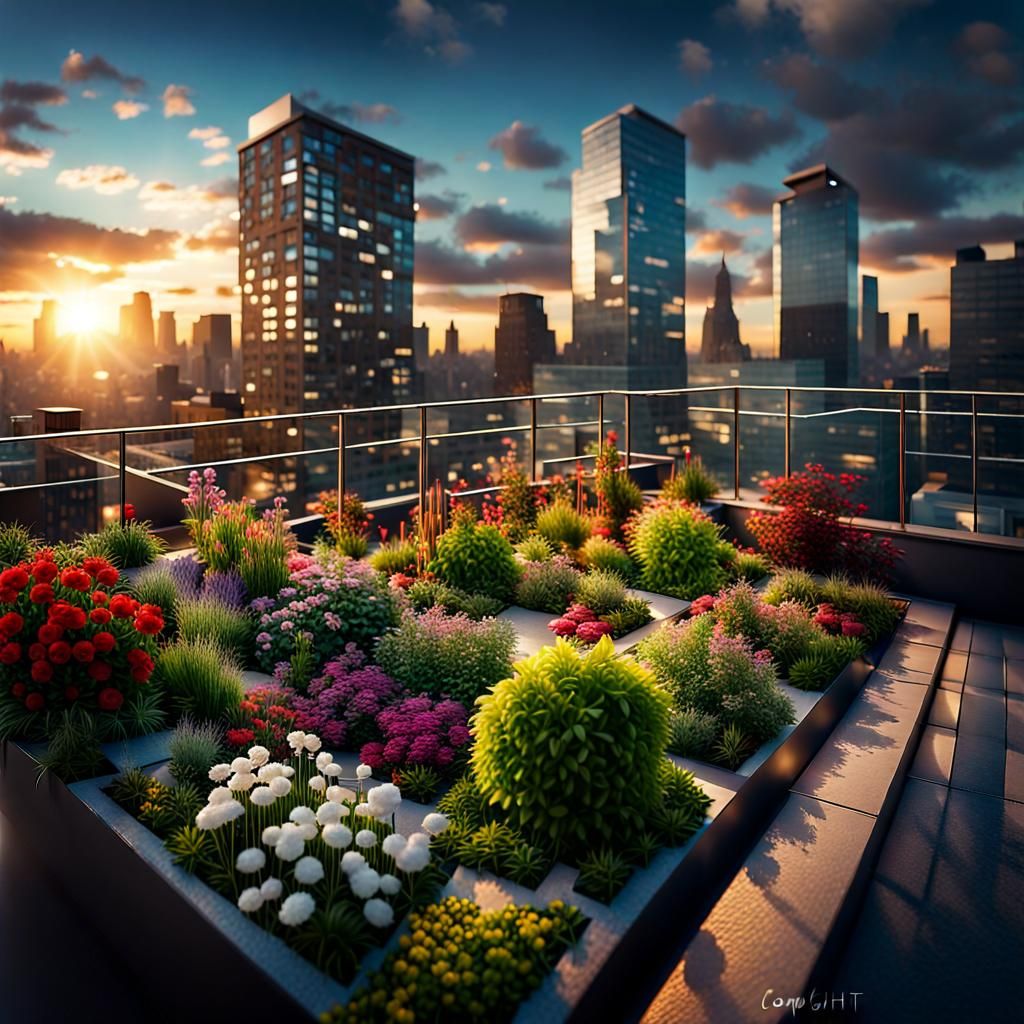 Urban Flower Garden