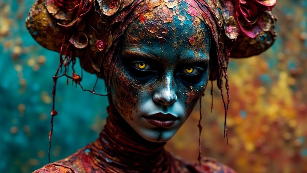 Festival Del Loco: Detailed Fantasy Portrait