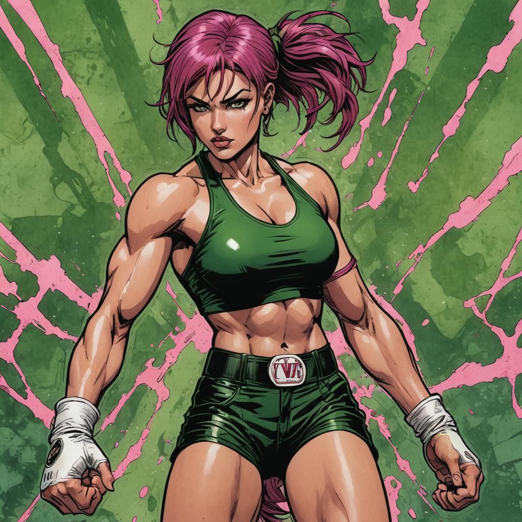 Muscular Vi from Arcane in Manara Style