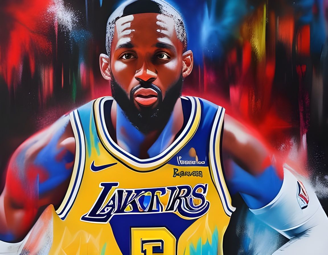 NBA Finals Fan Art in Graffiti Style