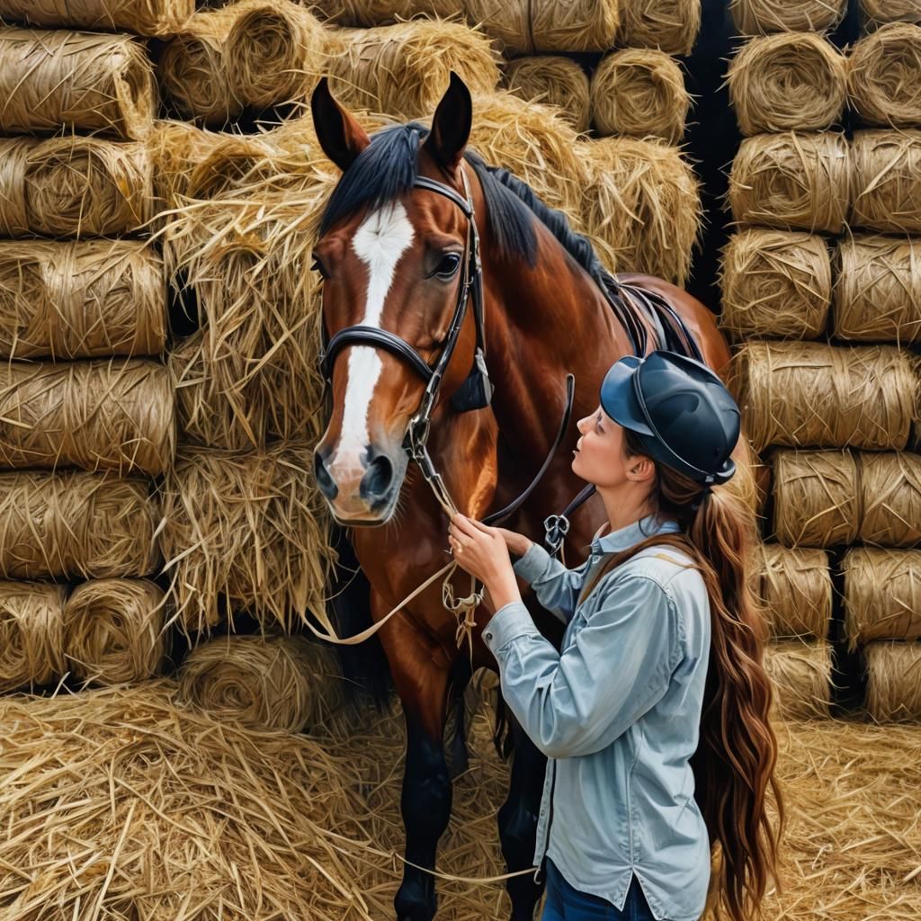 Complex Love Dynamic: Gouache and Watercolor Painting