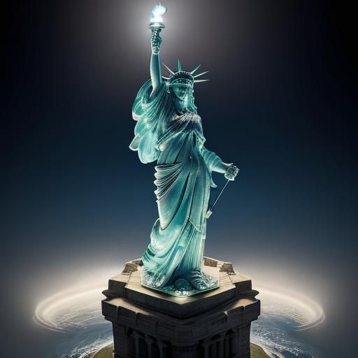 Statue of Liberty Reimagined as Native American Woman