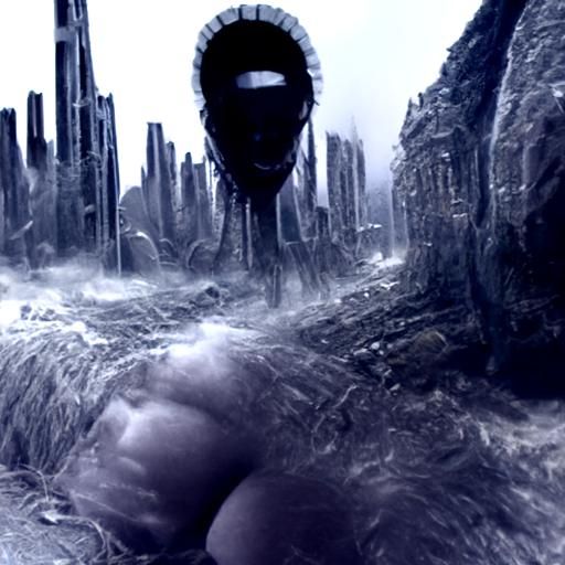 Androphobia: A Dramatic Digital Matte Painting