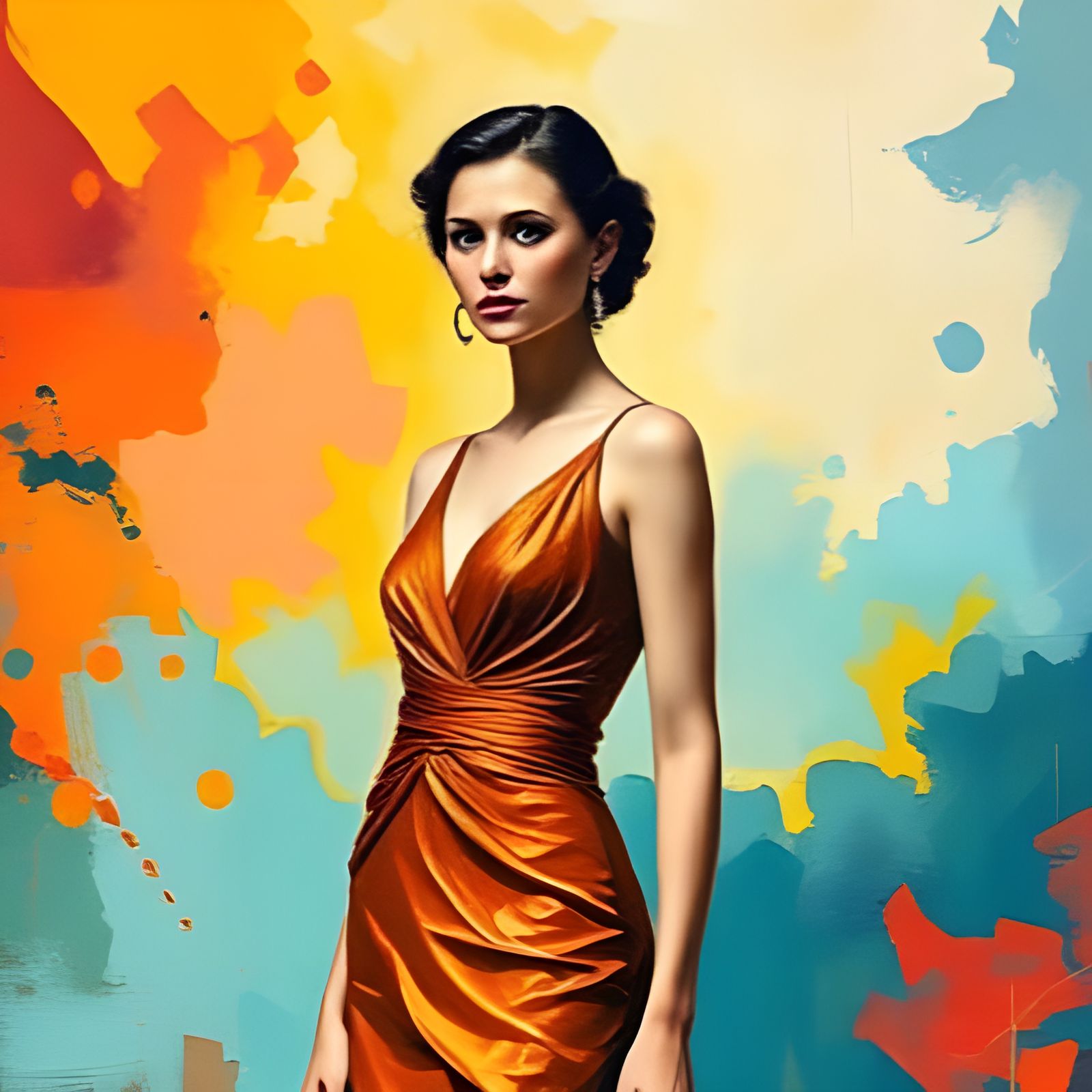 Neo-Impressionistic Heterochromia Portrait: Betrayal and Res...