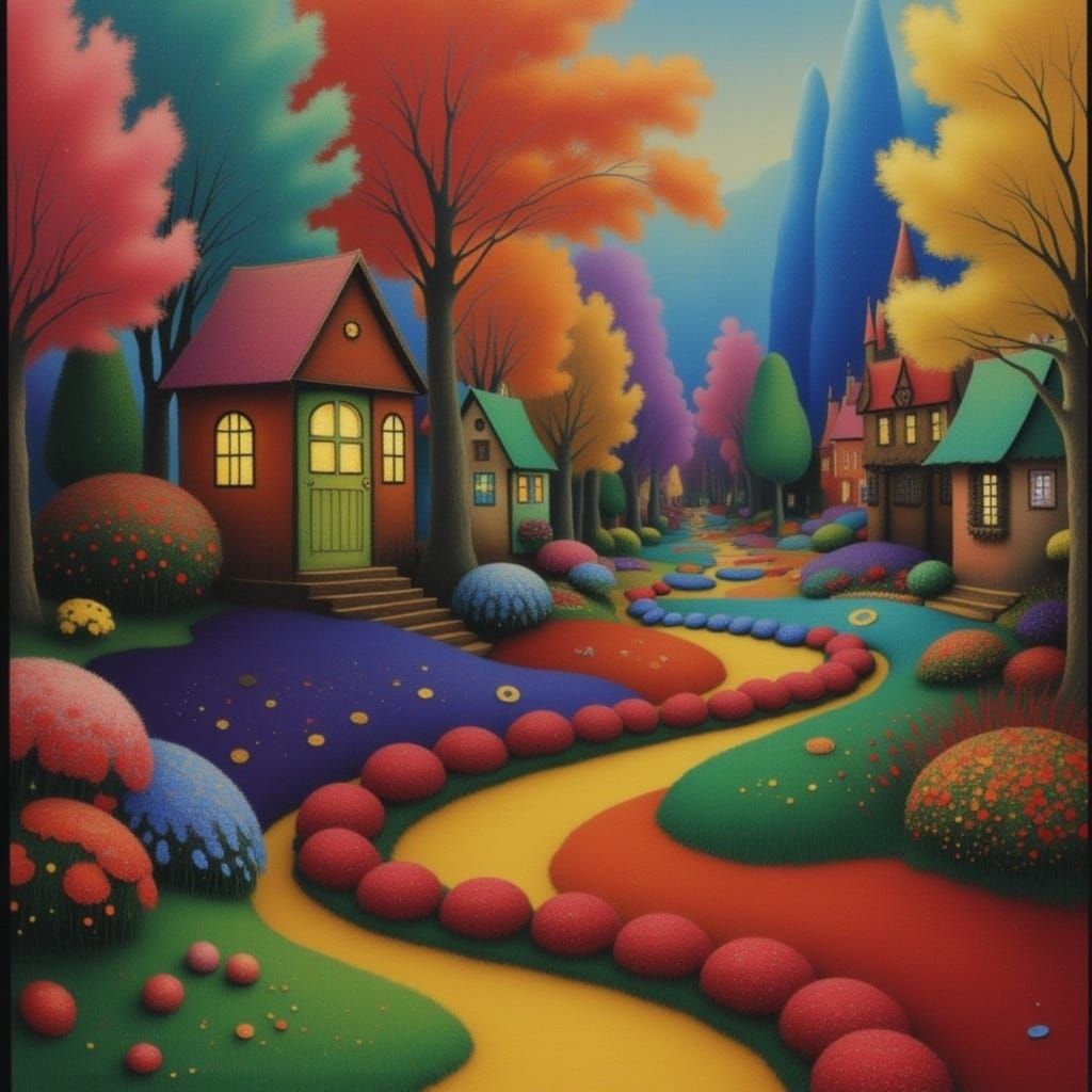 Wonderful Dreamscapes of Wonka's Chocolate Factory