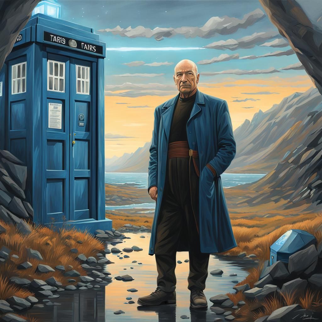 Captain Picard Finds the TARDIS: Futuristic Occult Art