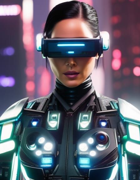 Cyberpunk Woman