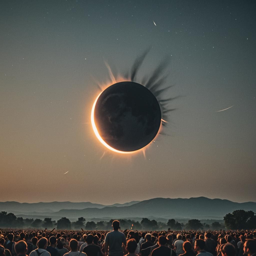 Stunning Solar Eclipse Watched by Millions Under Stars