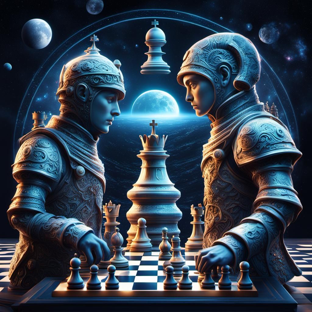 Space Chess in Epic Cinematic Style