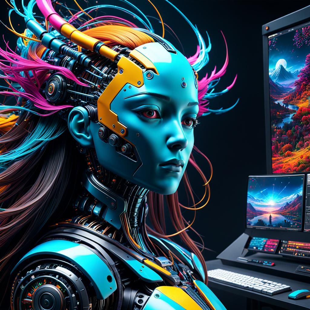 AI Computer Creates Magnificent Art in Unreal Engine