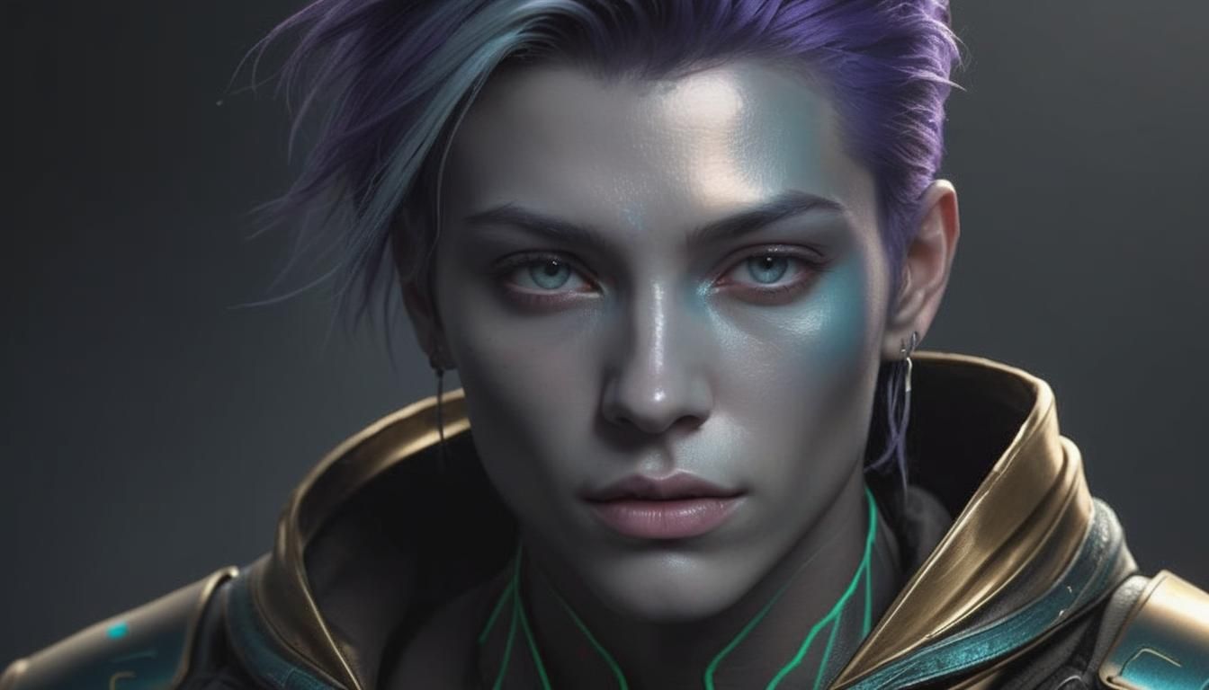 Androgynous Human Morph in High Resolution