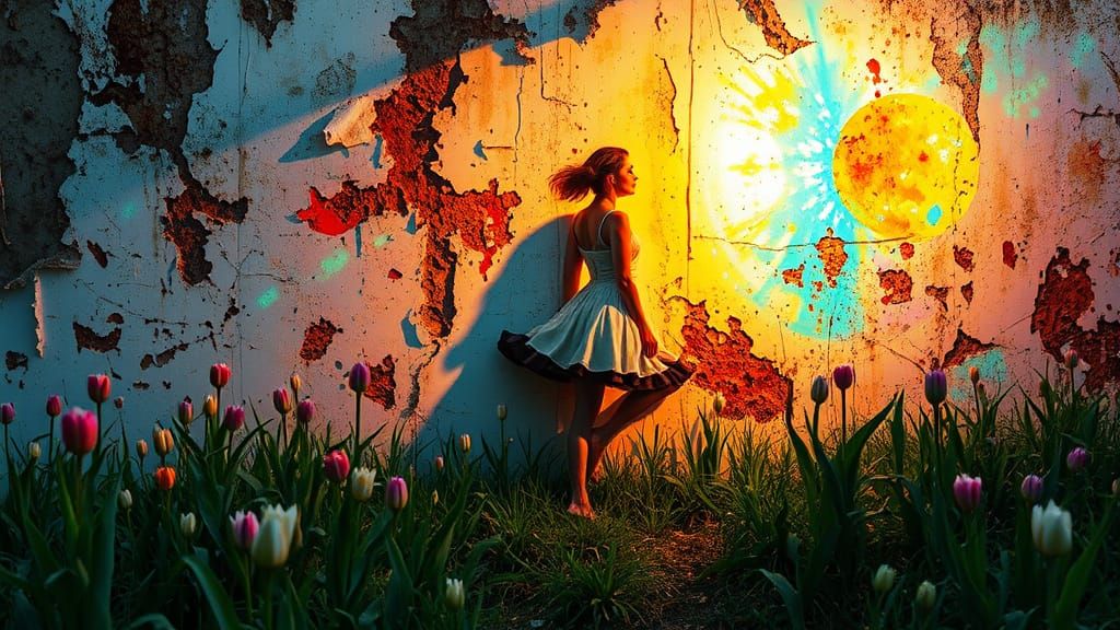 Whispers of Inner Strength in Iridescent Harmony