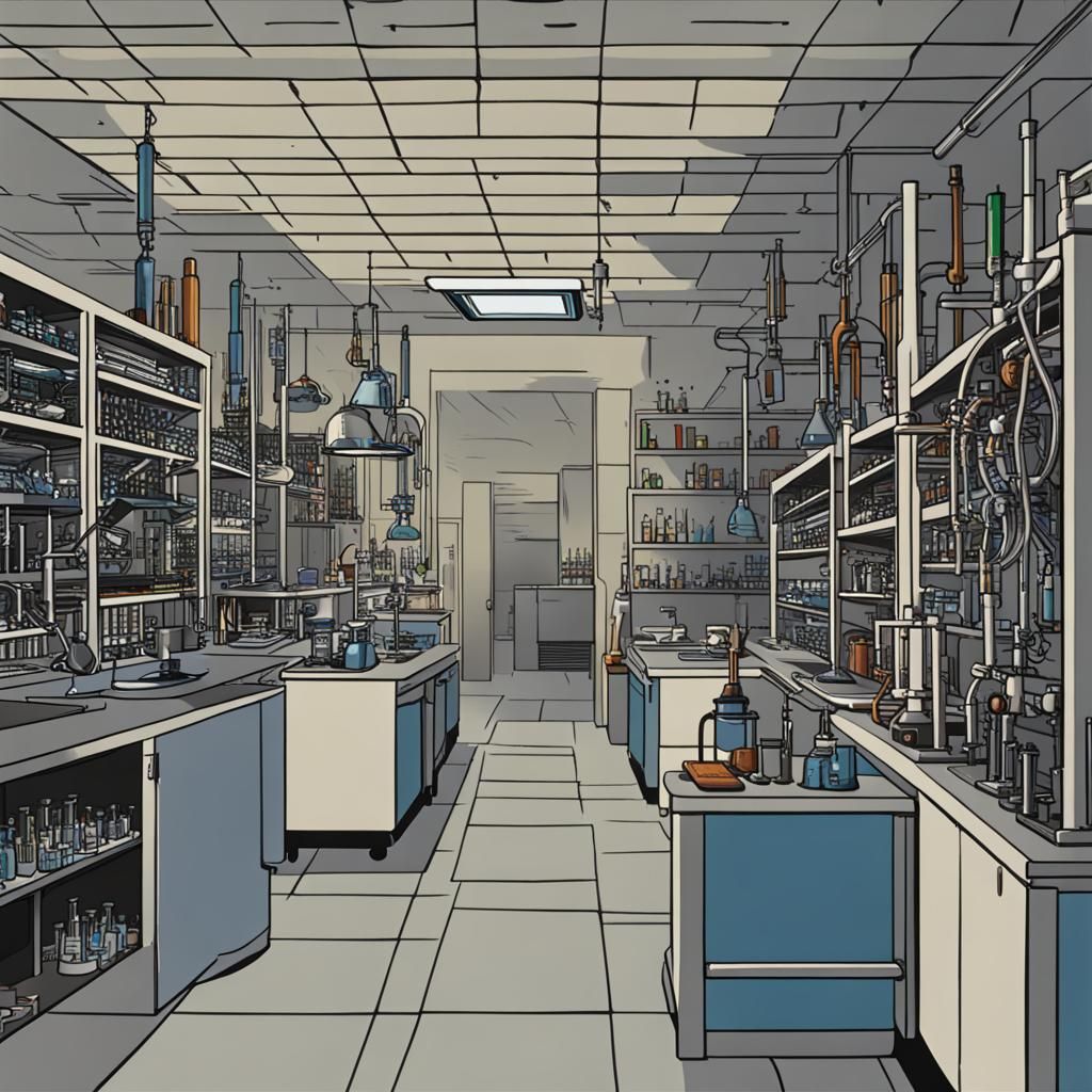 AI Generated Image of a Laboratory
