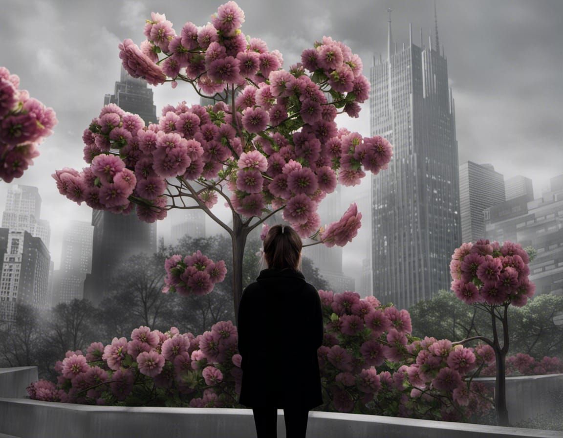 Desolate Landscape Evokes Isolation and Fear