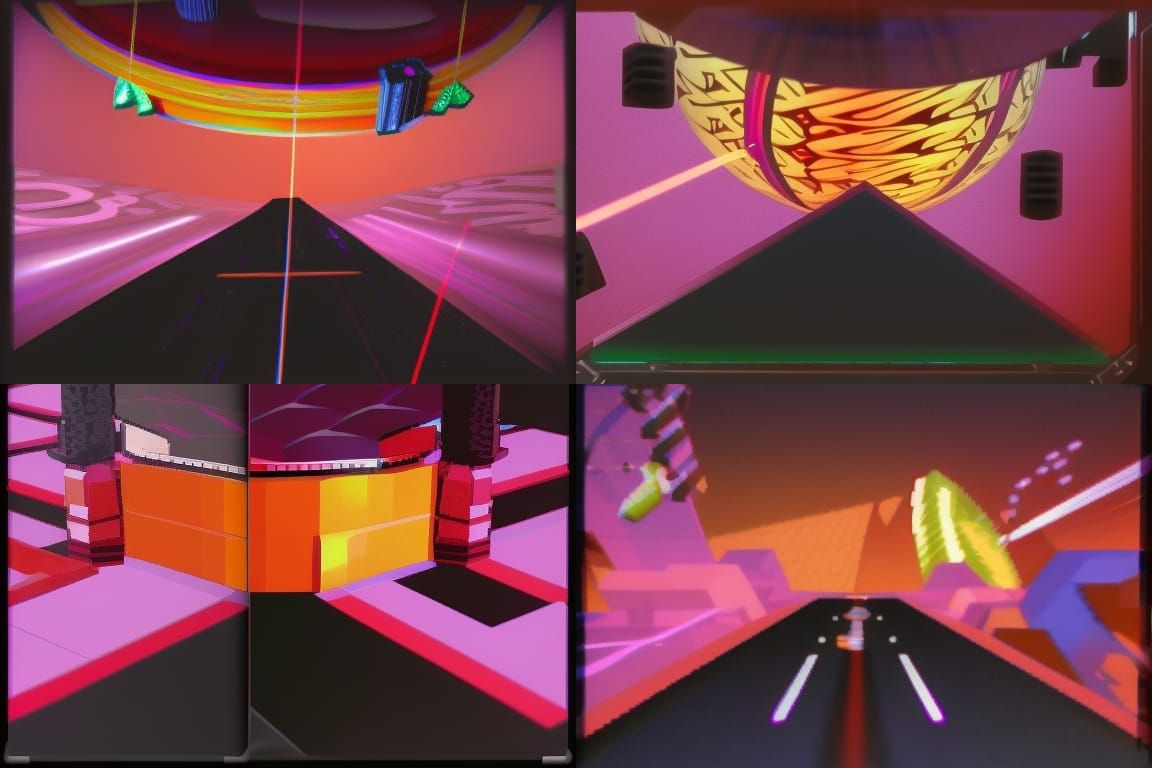 LaserDisc game with 3D graphics