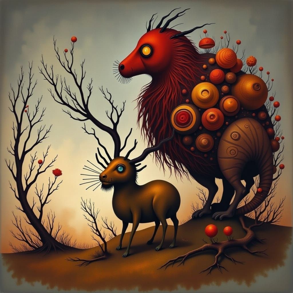 Mysterious Portrait with Ethereal Lighting