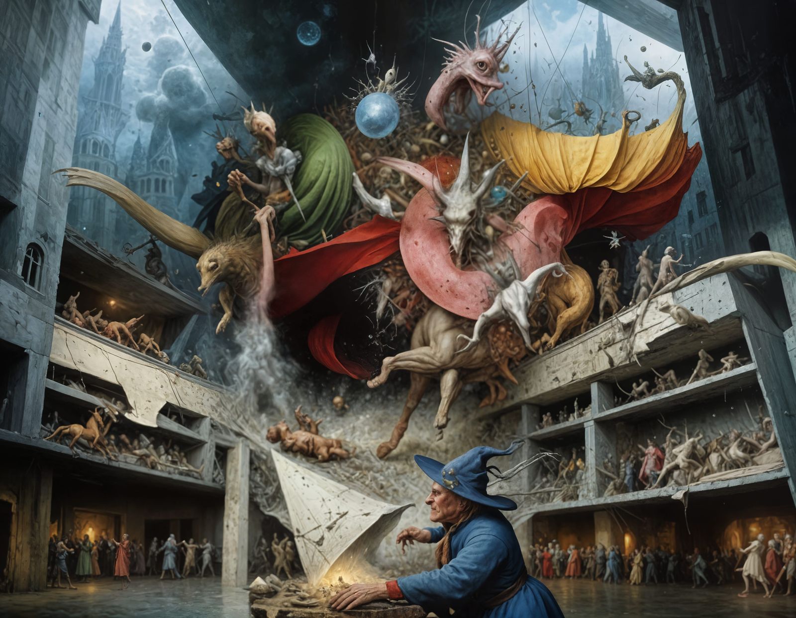 Each individual 'thing' in this aggregation of creatures and...