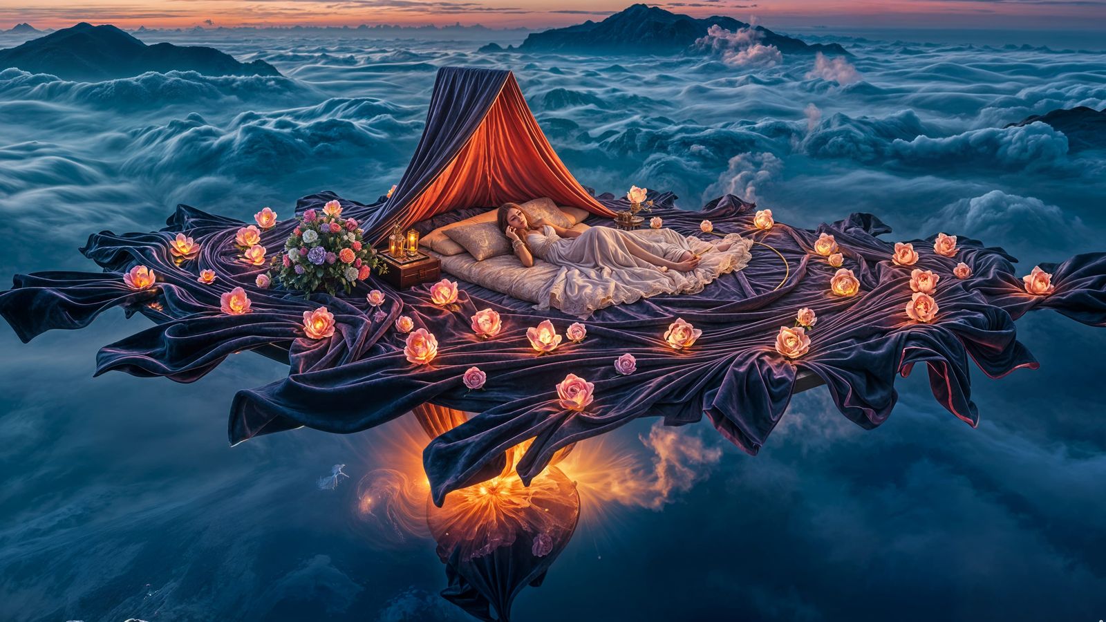 The floating Island retreat