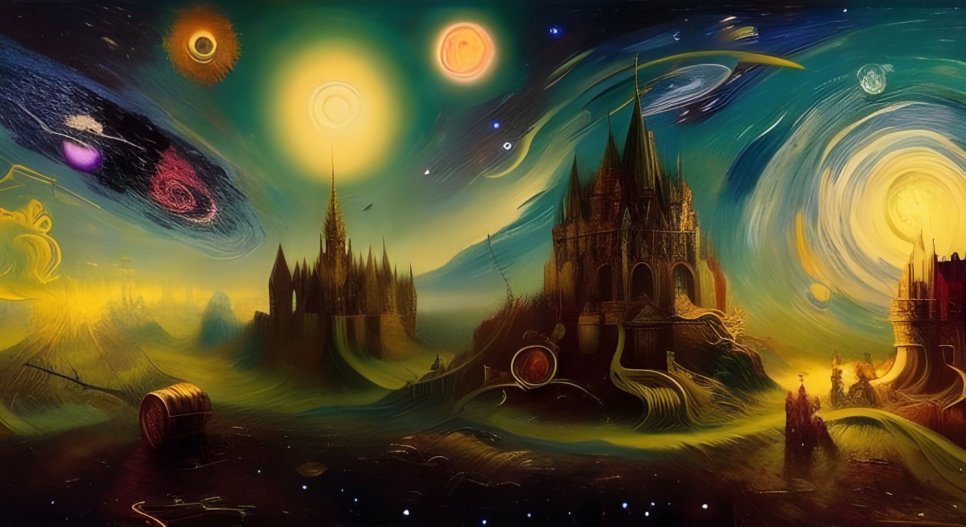 Mysteries of the Universe: Cosmic Rococo Fantasy
