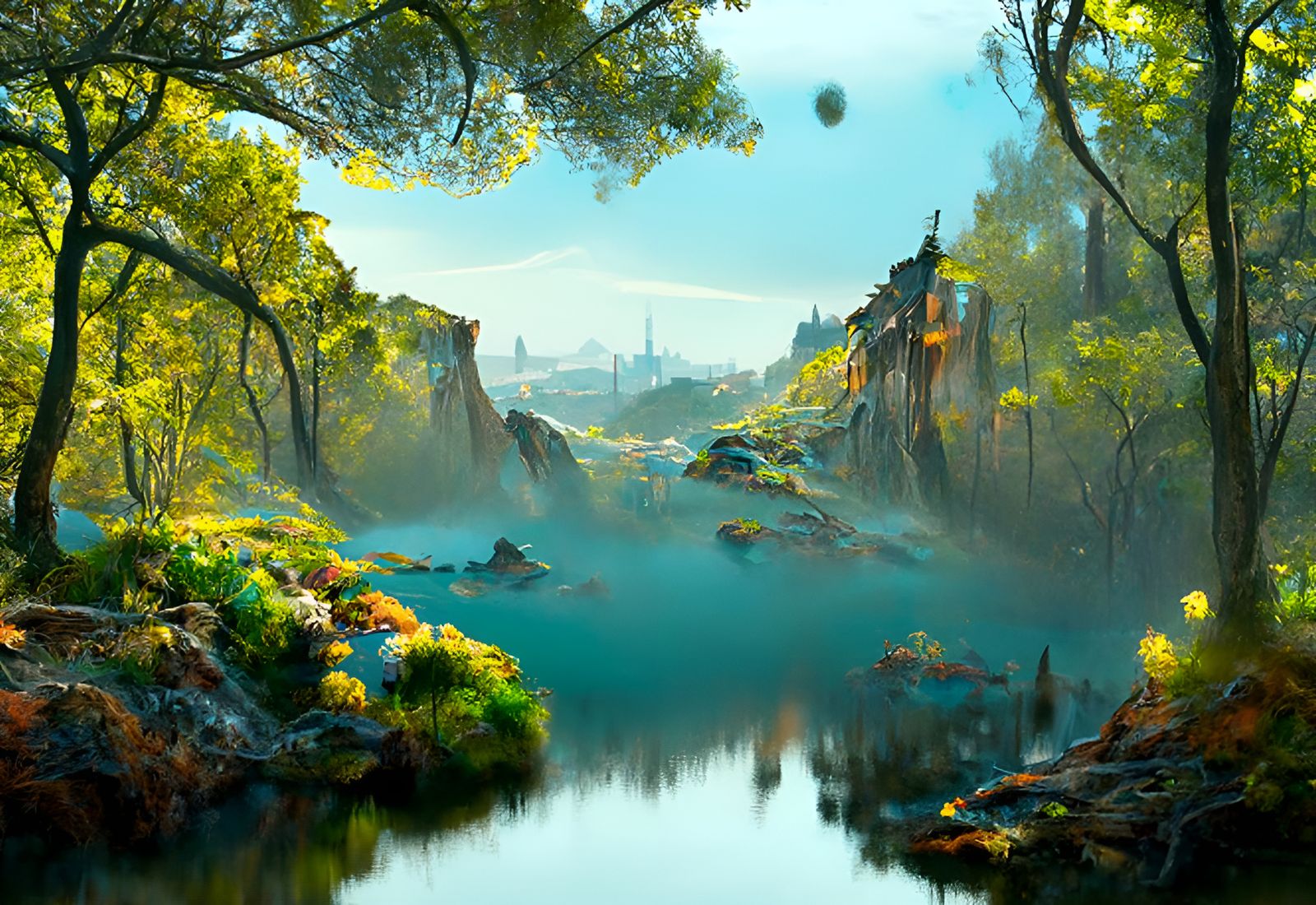 Dramatic Hyperrealistic Landscape Photography in 8k