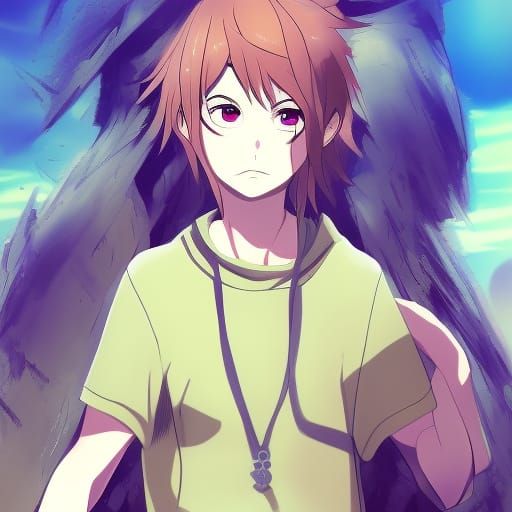 Anime Style Character Illustration