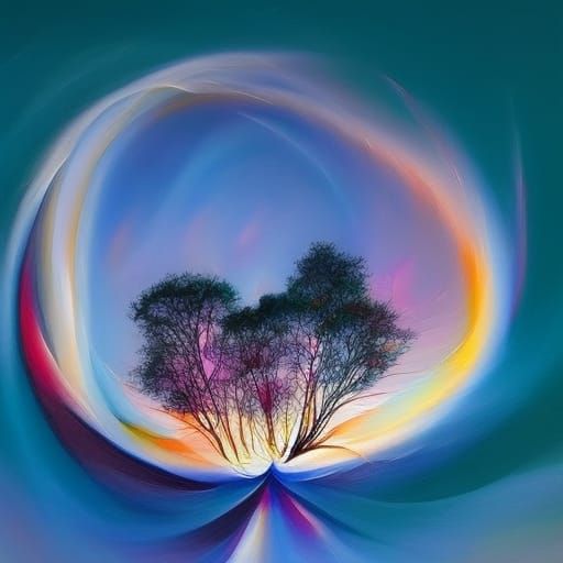 Intricate Crystal Clockwork in Hyperdetailed Glass Figurine