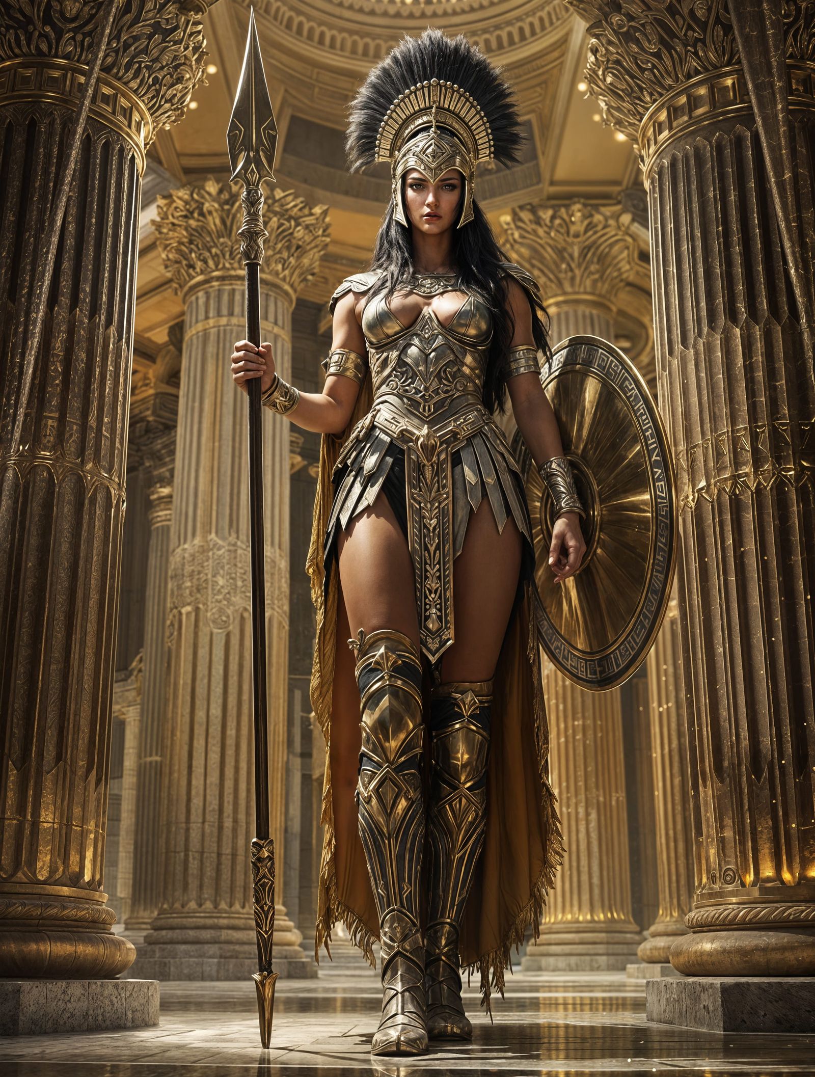 Athena, Goddess of Wisdom and War in Ancient Greece