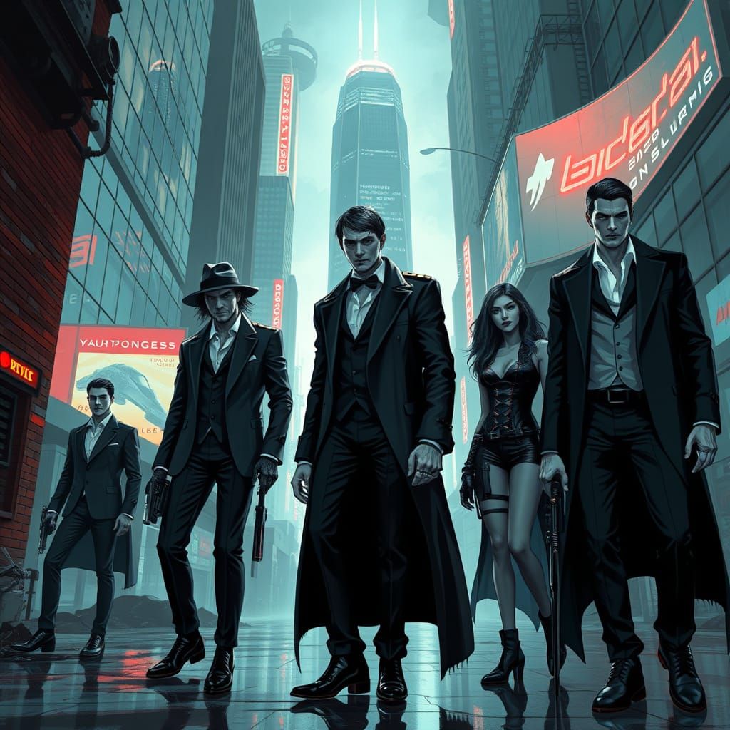 Eternal Creatures of the Neon Night