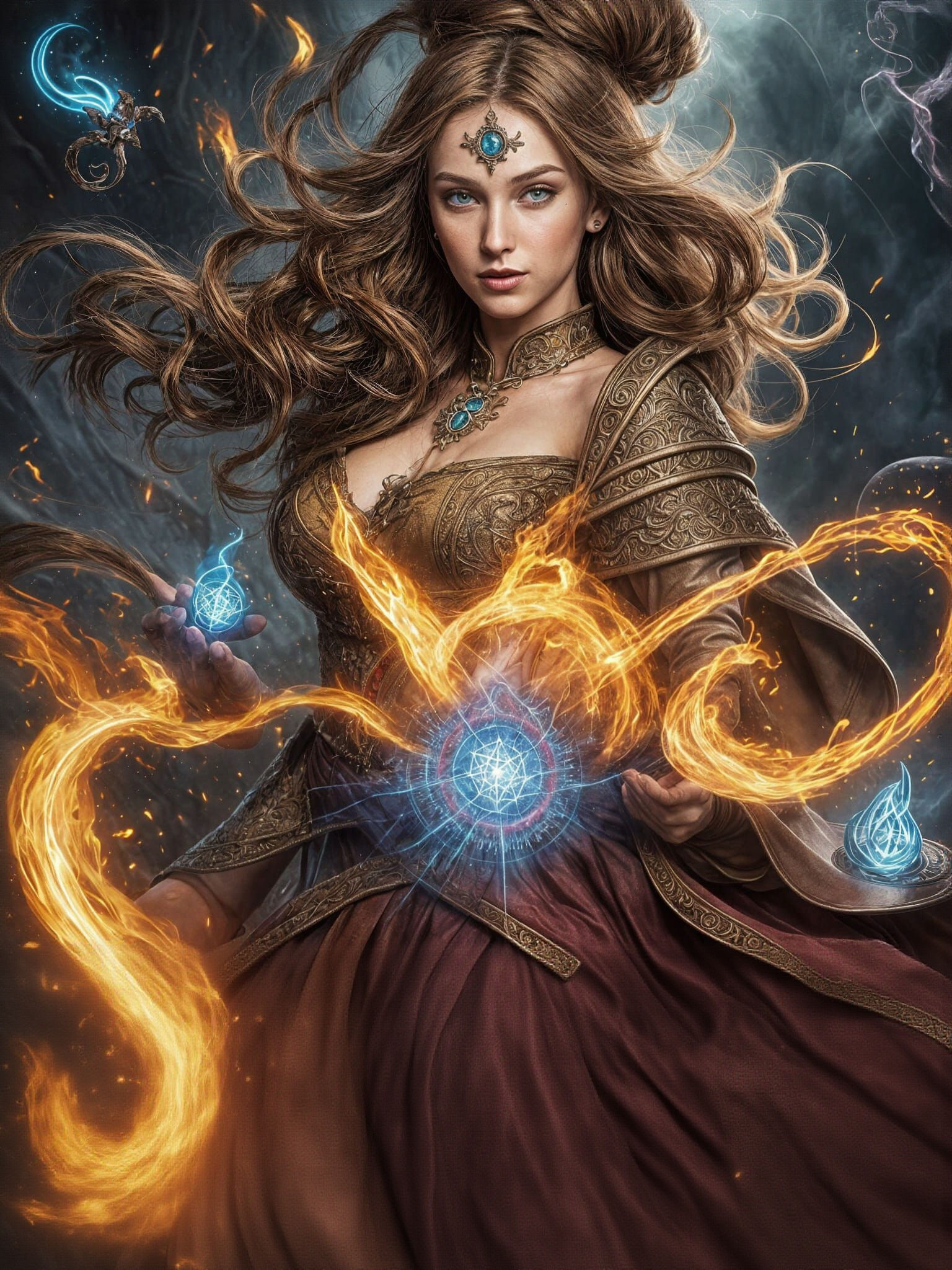 Abstract Abherrant Sorcery Visualisation