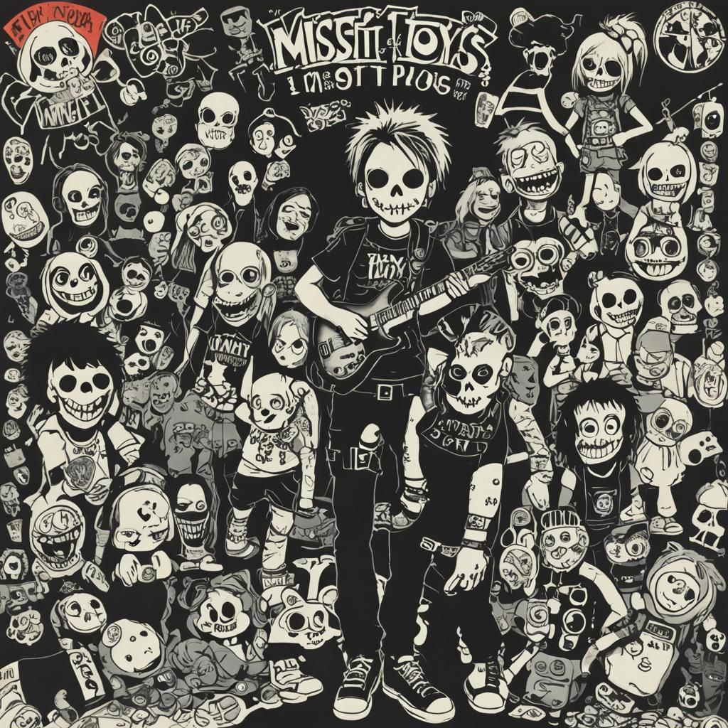 Punk Rock Island Of The Misfit Toys Album Cover