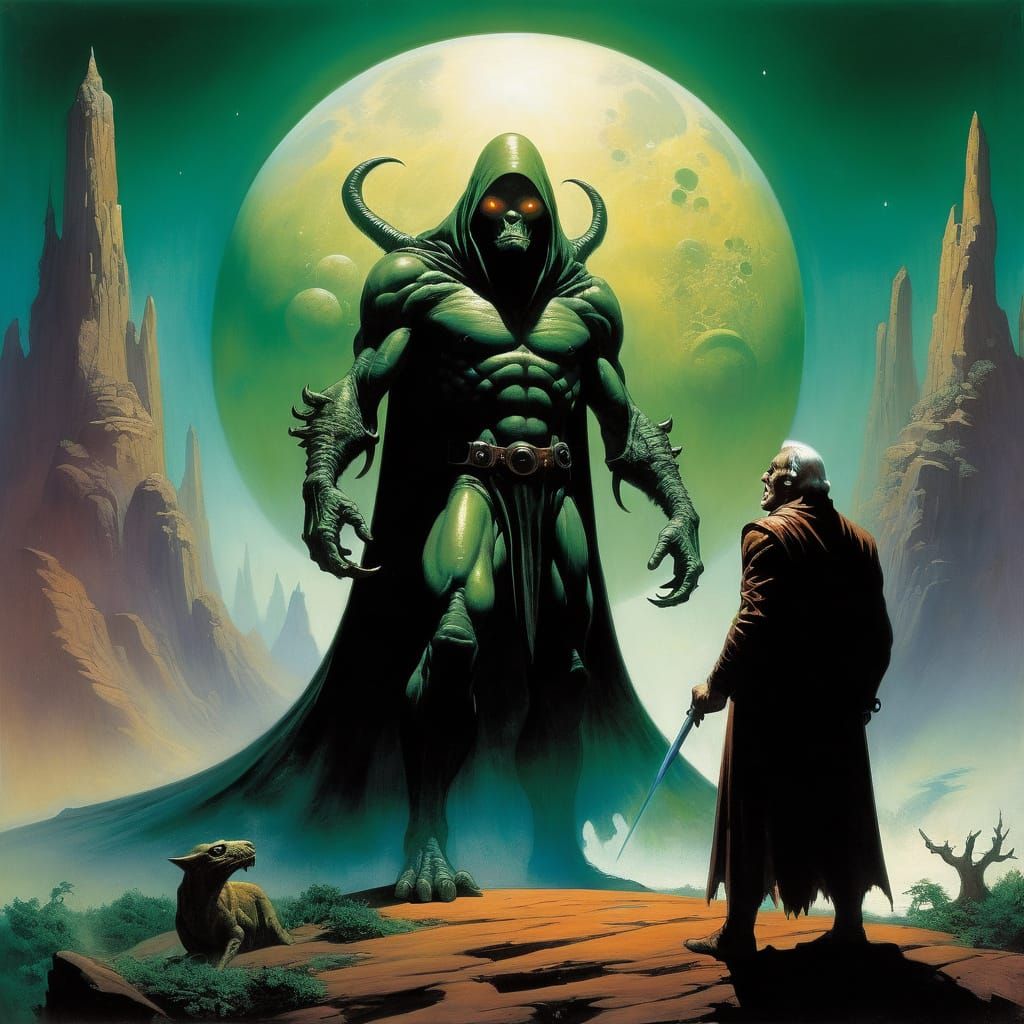 Ethereal Mentorship in a Distant, Fantastical Realm