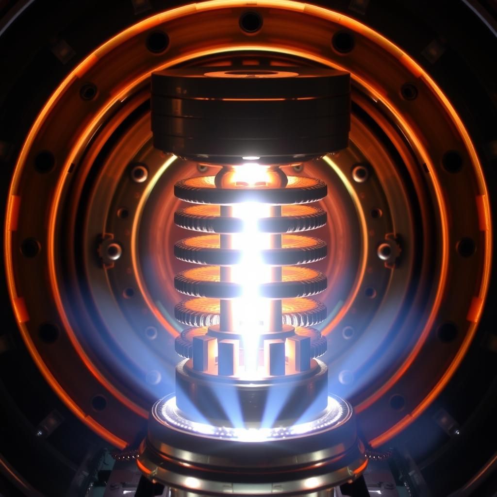 Detailed view of a Flux Capacitor (from Back to the Future) ...