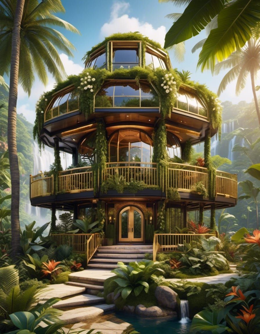 Jungle Tower Home