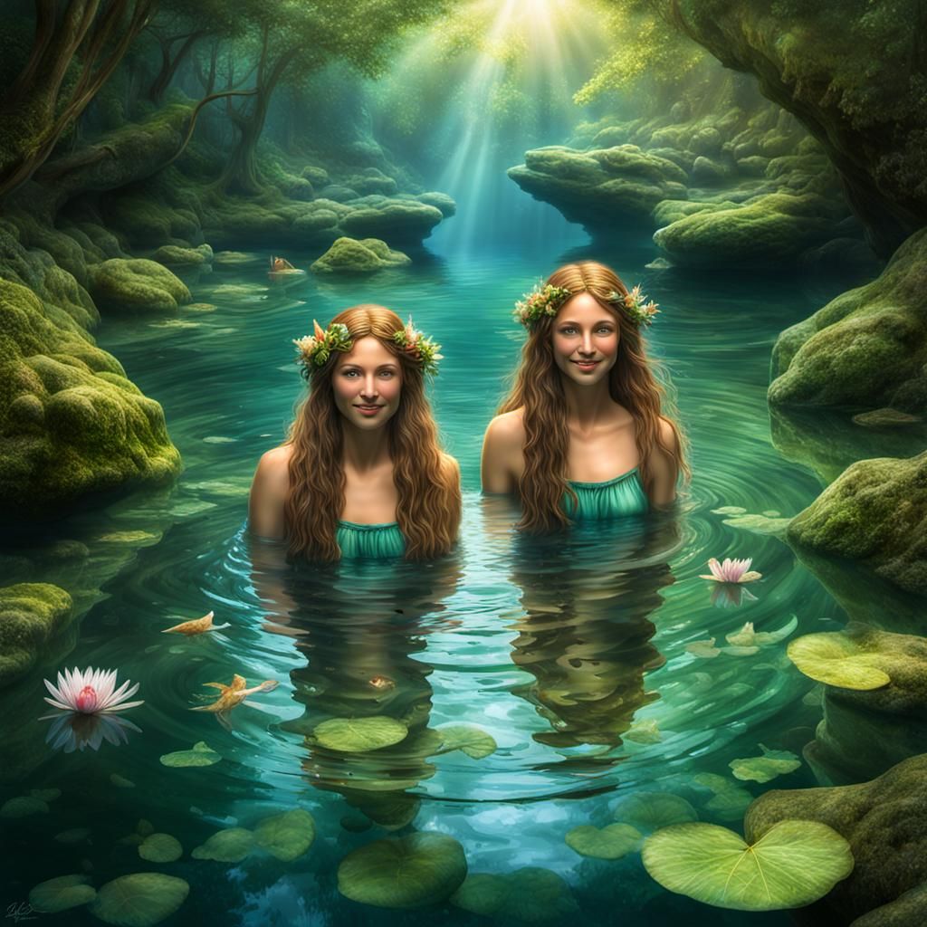 Nymphs’ Cove, Twins