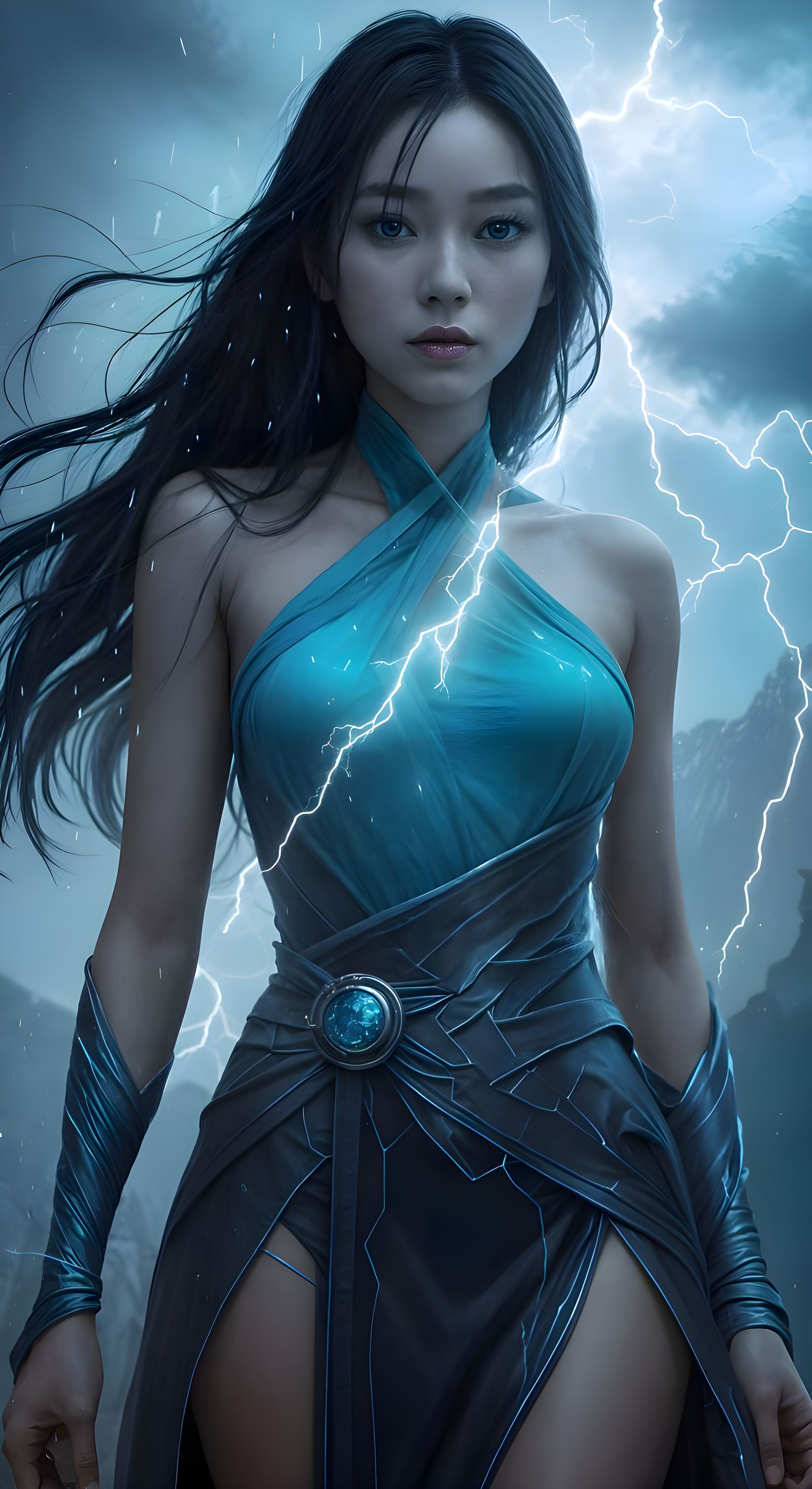 Kali Neelam ["Black Sapphire"] in max range mode