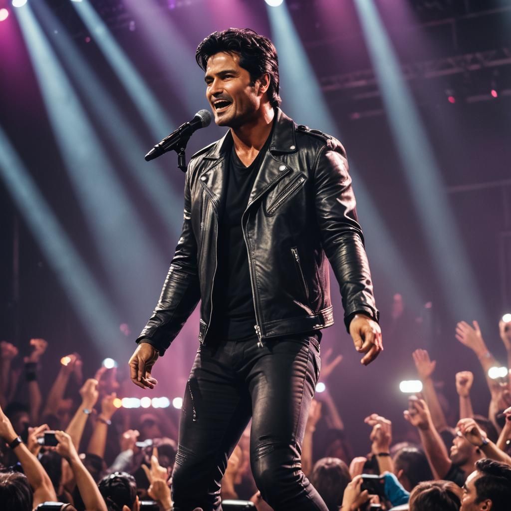 Chayanne Concert: Hyper-Realistic Stage Photography