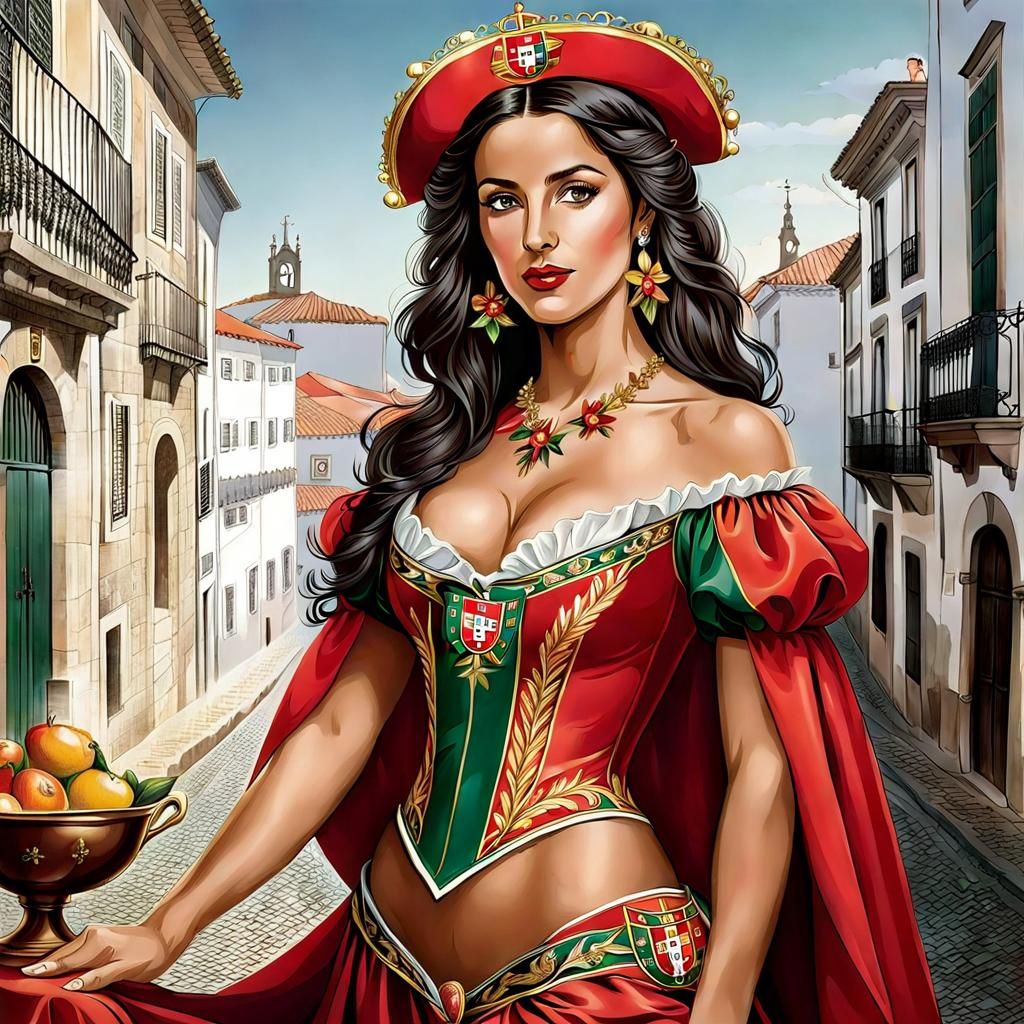 Portugal as a Woman