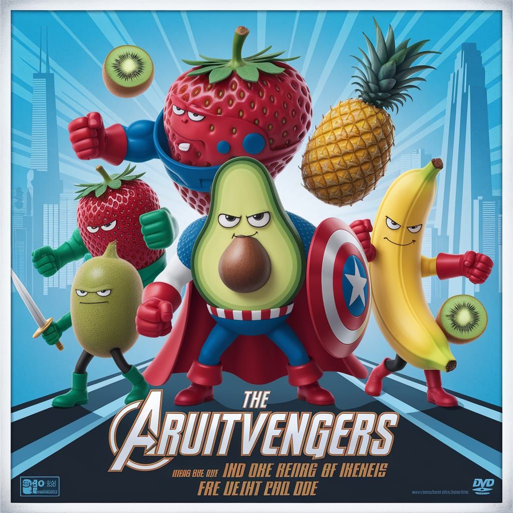 Fruitvengers: A Deliciously Daring Superhero Squad