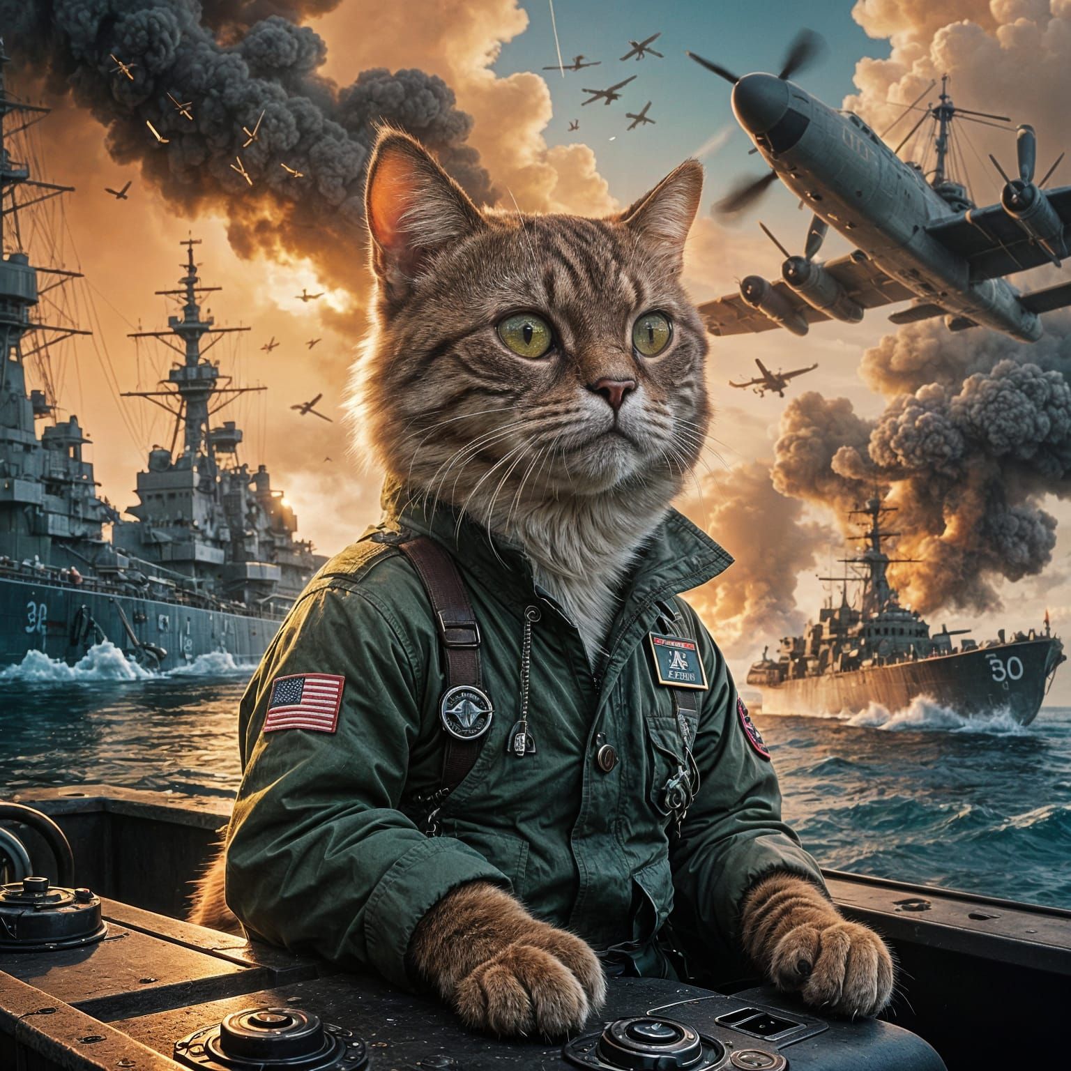 Cat Embarks on Cinematic Daring Raid