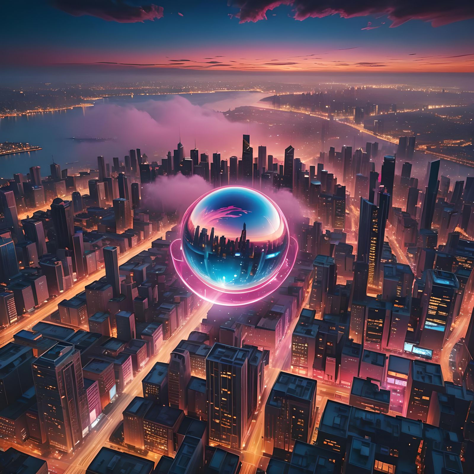 Abstract Image Generated From Simple Prompt